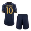 Conjunto (Camiseta+Pantalón Corto) Real Madrid Modrić 10 Segunda Equipación 23-24 - Niño